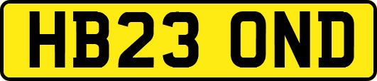 HB23OND