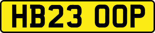 HB23OOP