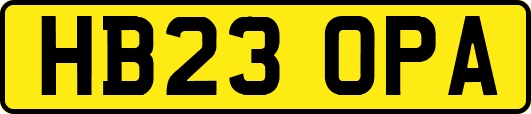 HB23OPA