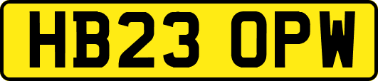 HB23OPW