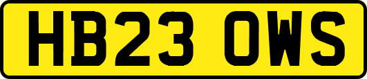 HB23OWS