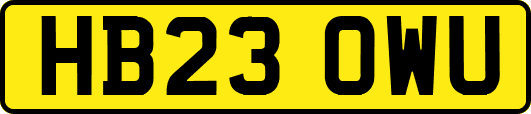 HB23OWU