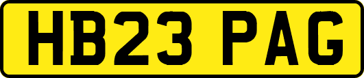 HB23PAG