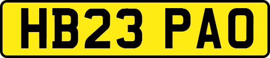 HB23PAO