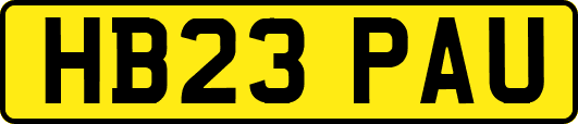 HB23PAU