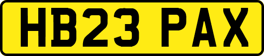 HB23PAX