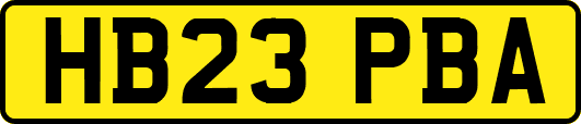 HB23PBA