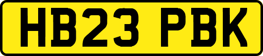 HB23PBK