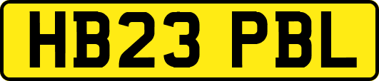 HB23PBL