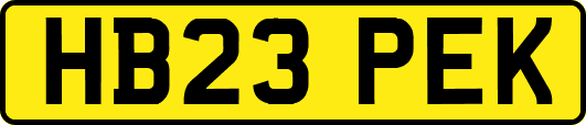 HB23PEK
