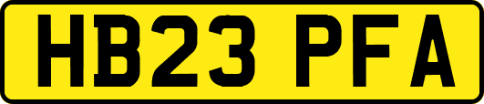 HB23PFA