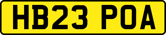 HB23POA
