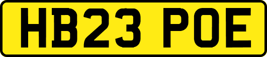 HB23POE