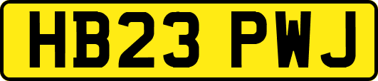 HB23PWJ