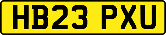 HB23PXU