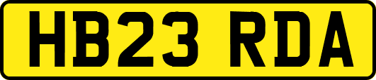 HB23RDA