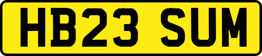 HB23SUM