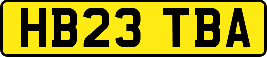HB23TBA