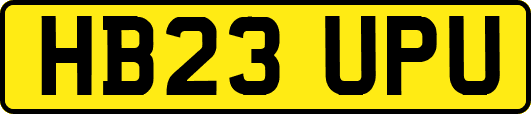 HB23UPU
