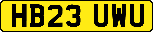 HB23UWU