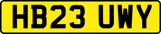 HB23UWY