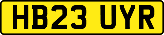 HB23UYR