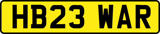 HB23WAR