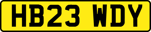 HB23WDY