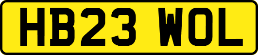 HB23WOL