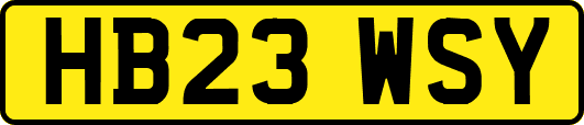 HB23WSY
