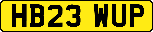 HB23WUP