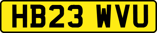 HB23WVU