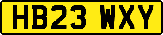 HB23WXY