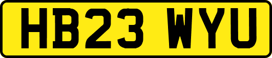 HB23WYU