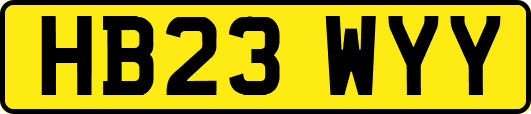 HB23WYY
