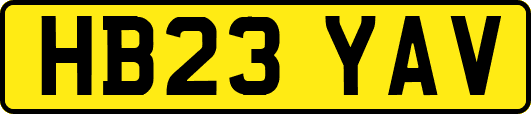 HB23YAV