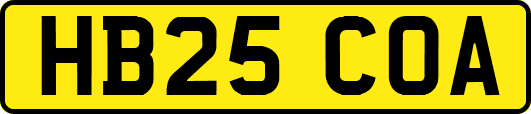 HB25COA