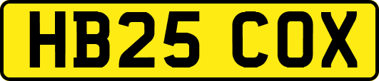 HB25COX