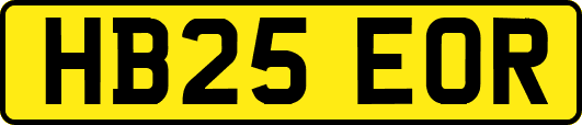HB25EOR