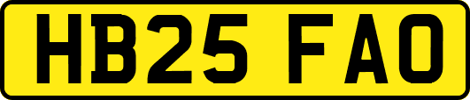 HB25FAO