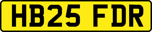 HB25FDR