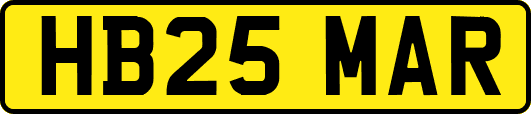 HB25MAR