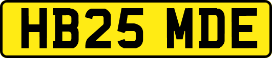 HB25MDE