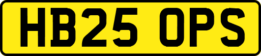 HB25OPS