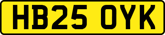 HB25OYK