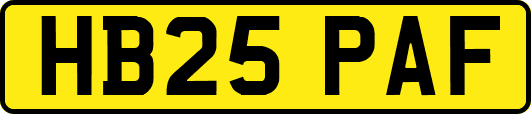 HB25PAF