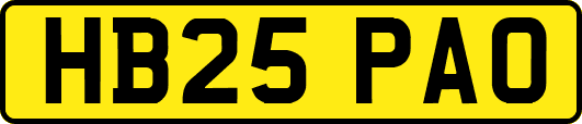 HB25PAO