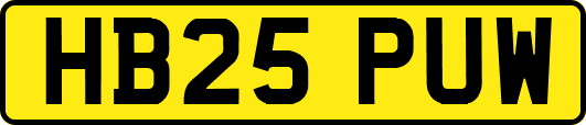 HB25PUW