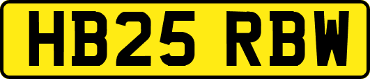 HB25RBW