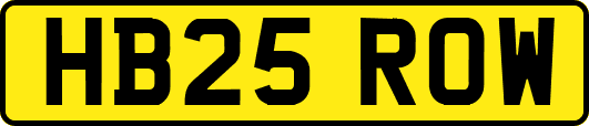 HB25ROW